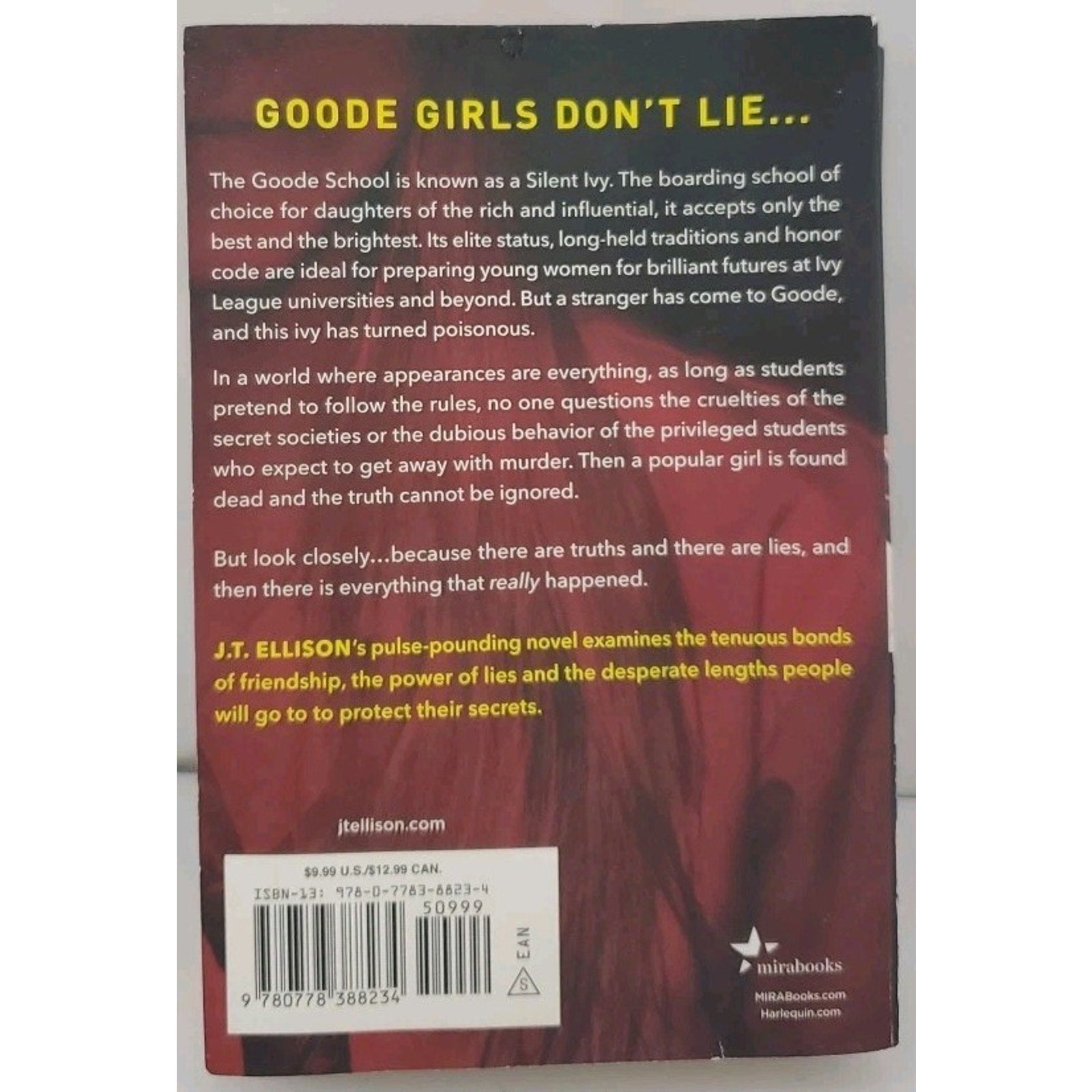 Good Girls Lie : A Novel by J. T. Ellison (2020, Us-Tall Rack Paperback)