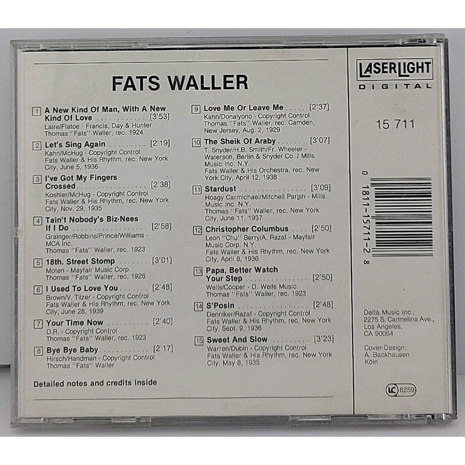 Jazz Collector Edition by Fats Waller (CD, Oct-1991, Laserlight)