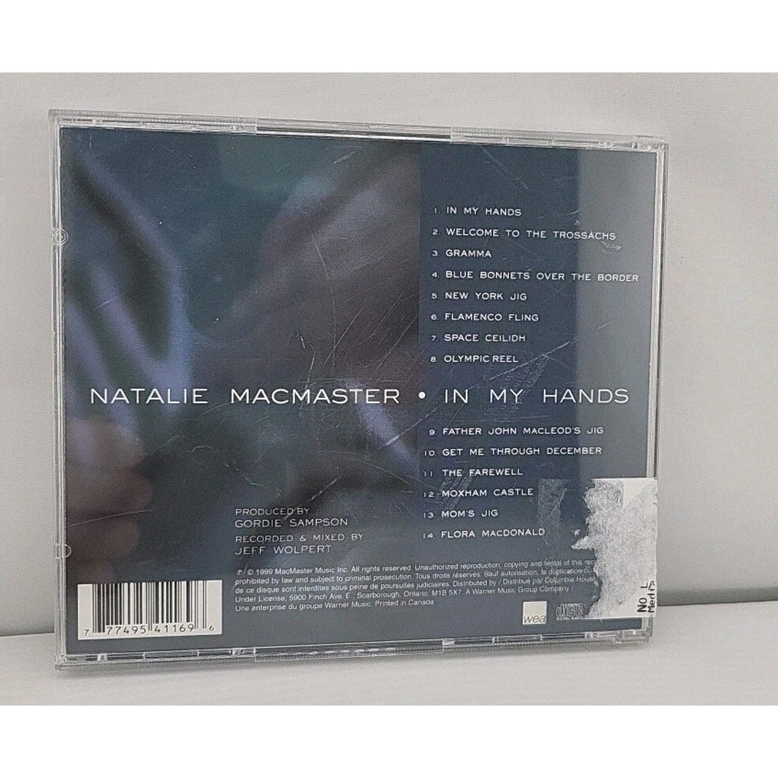 In My Hands by Natalie Macmaster (CD, 1999)
