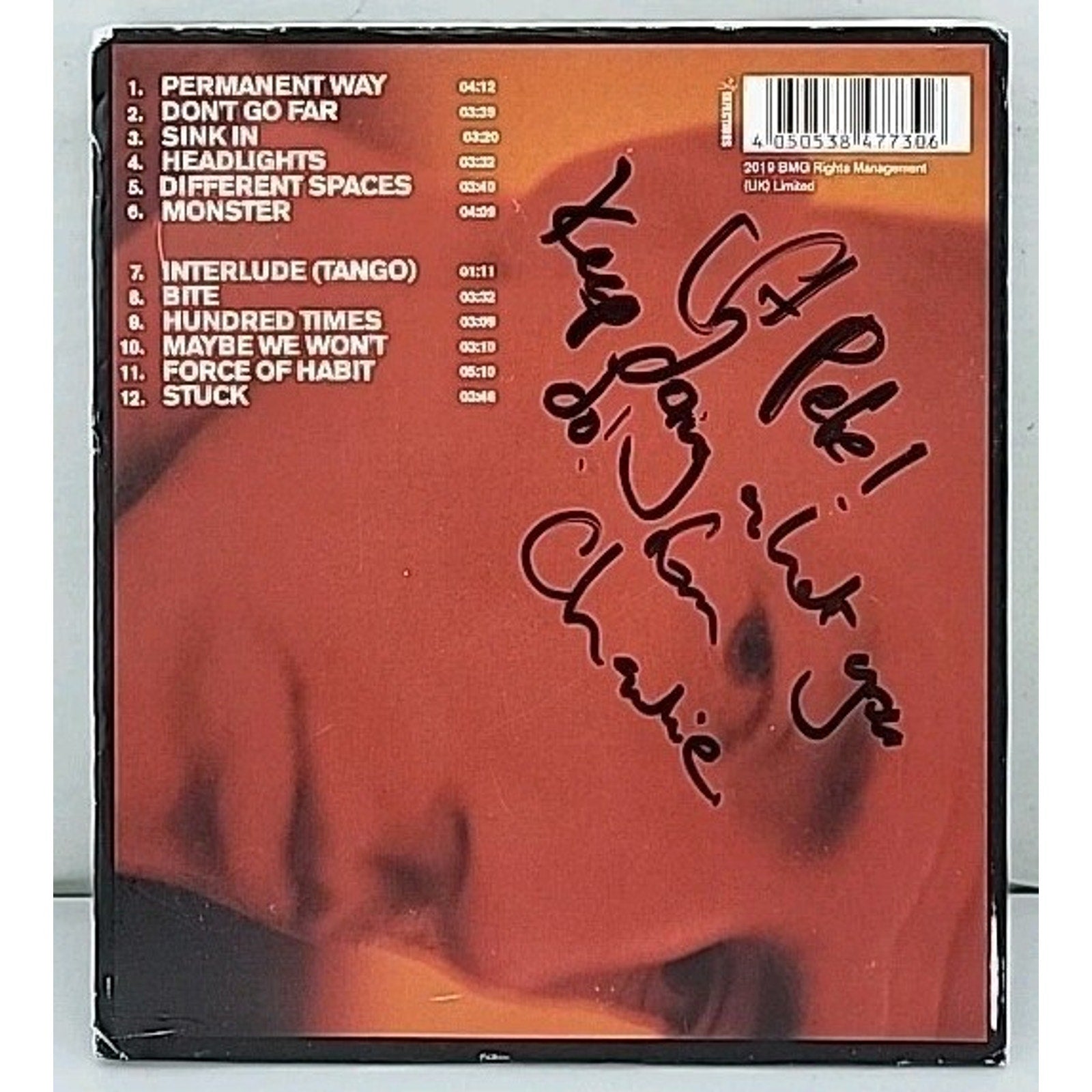 Permanent Way by Cunningham, Charlie (CD, 2019) *Signed*