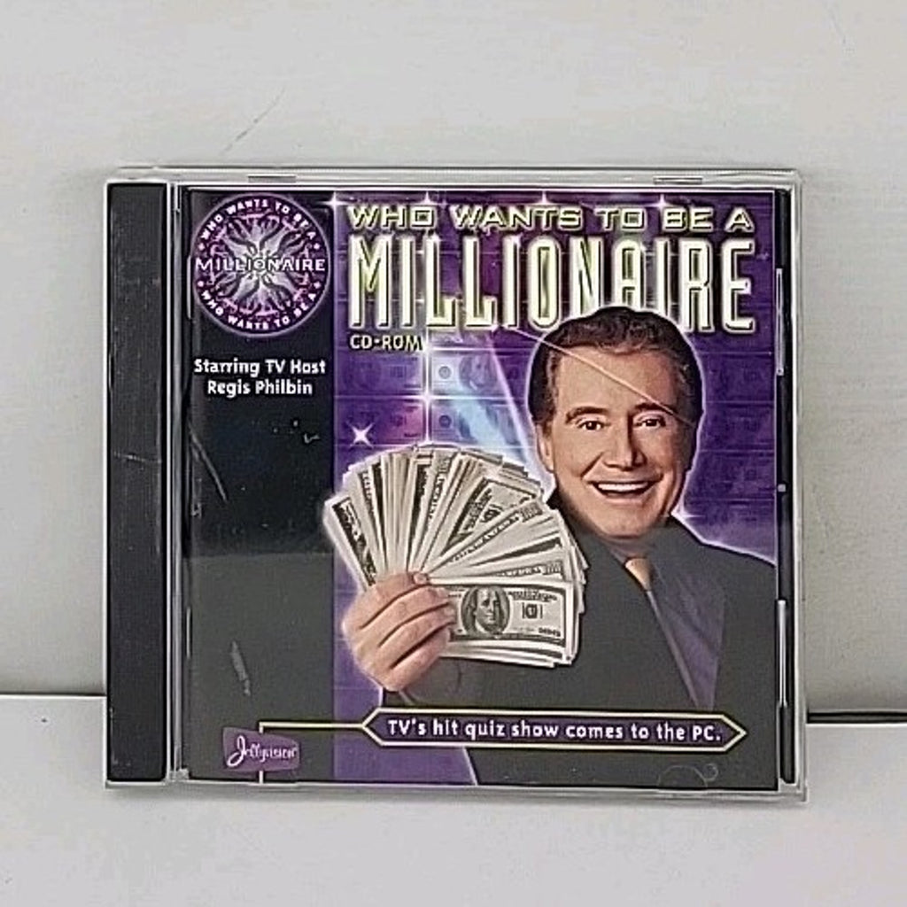 Who Wants to Be a Millionaire CD-ROM Jewel Case (PC, 2000)