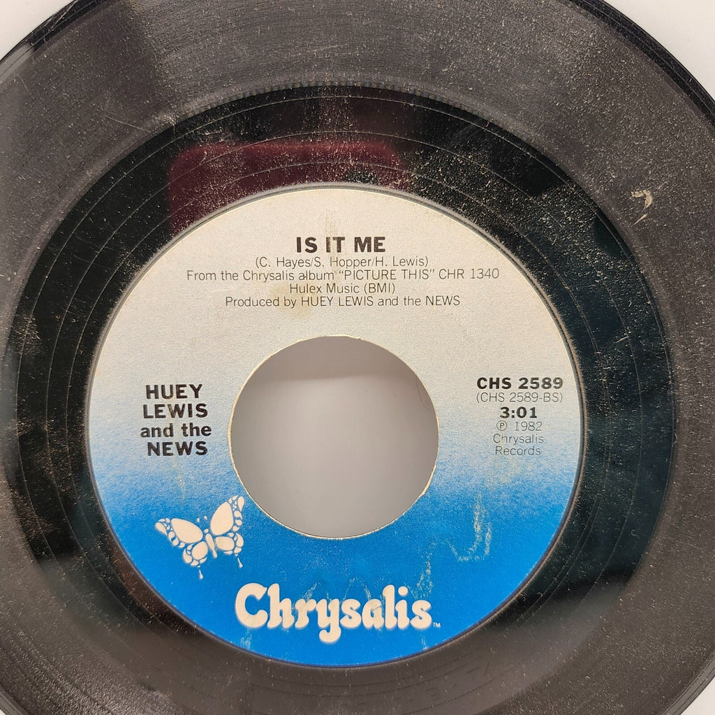Do You Believe In Love / Is It Me By Huey Lewis (Record) - CHS 2589