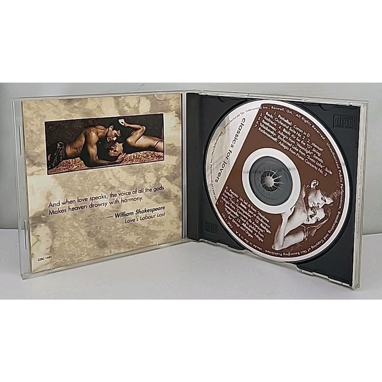 Classics for Lovers by Various Orchestras (CD, 1994, Intersound) - Classical