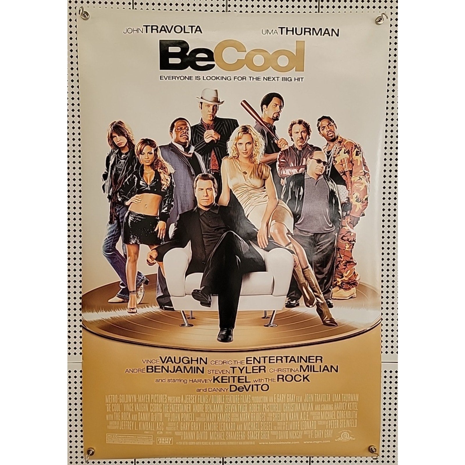 Be Cool Original 27x40 D/S Movie Poster