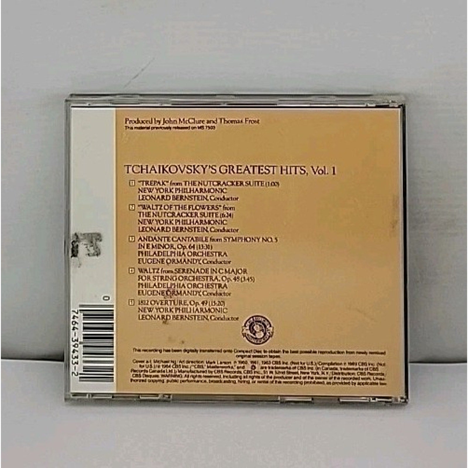P.I. Tchaikovsky - Greatest Hits Vol 1 Music (CD)