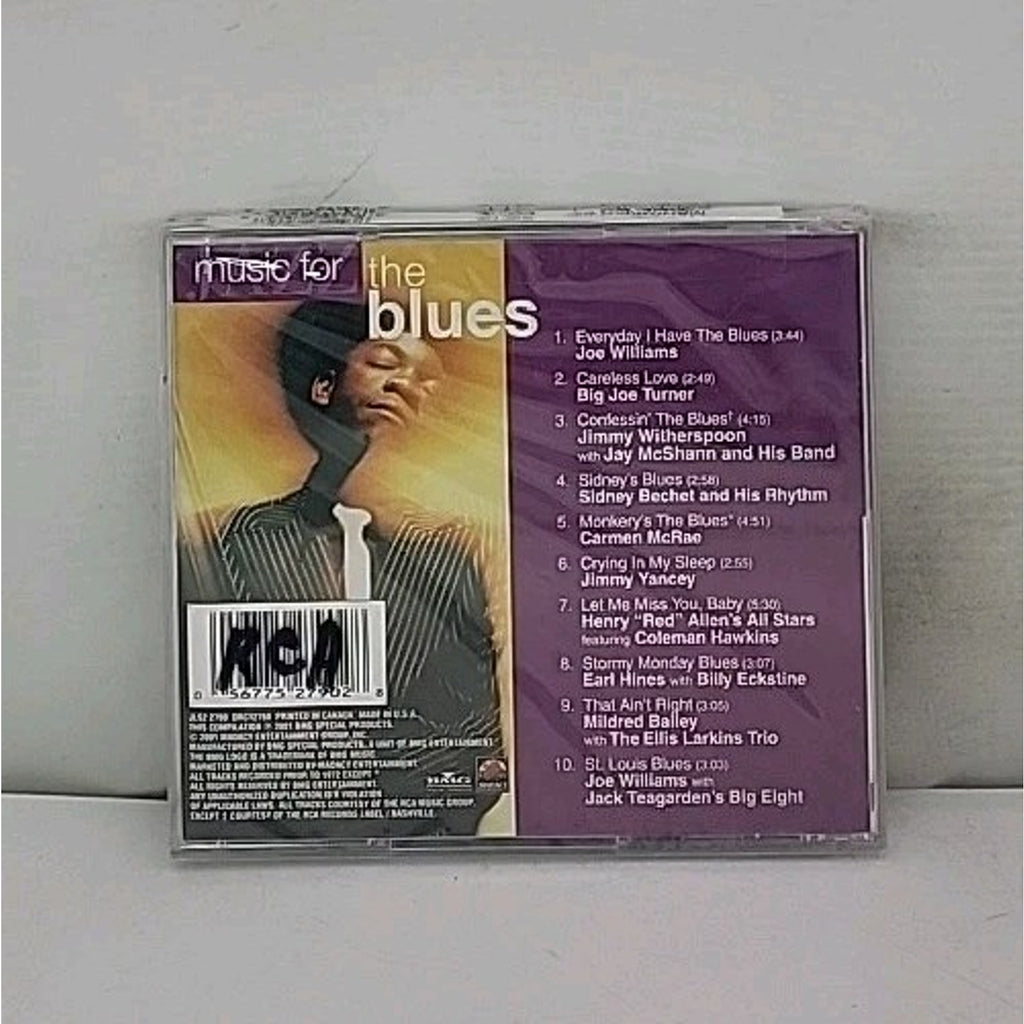 Jazz Music For: The Blues by Various Artists (CD, May-2001, Madacy) *Brand New*