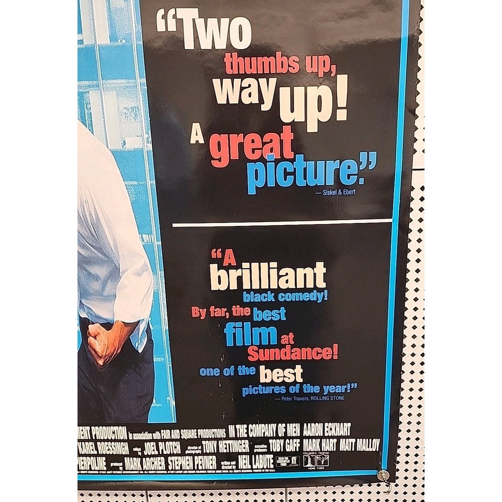 1997 In The Company Of Men Original Movie House Full Sheet Poster 27x40