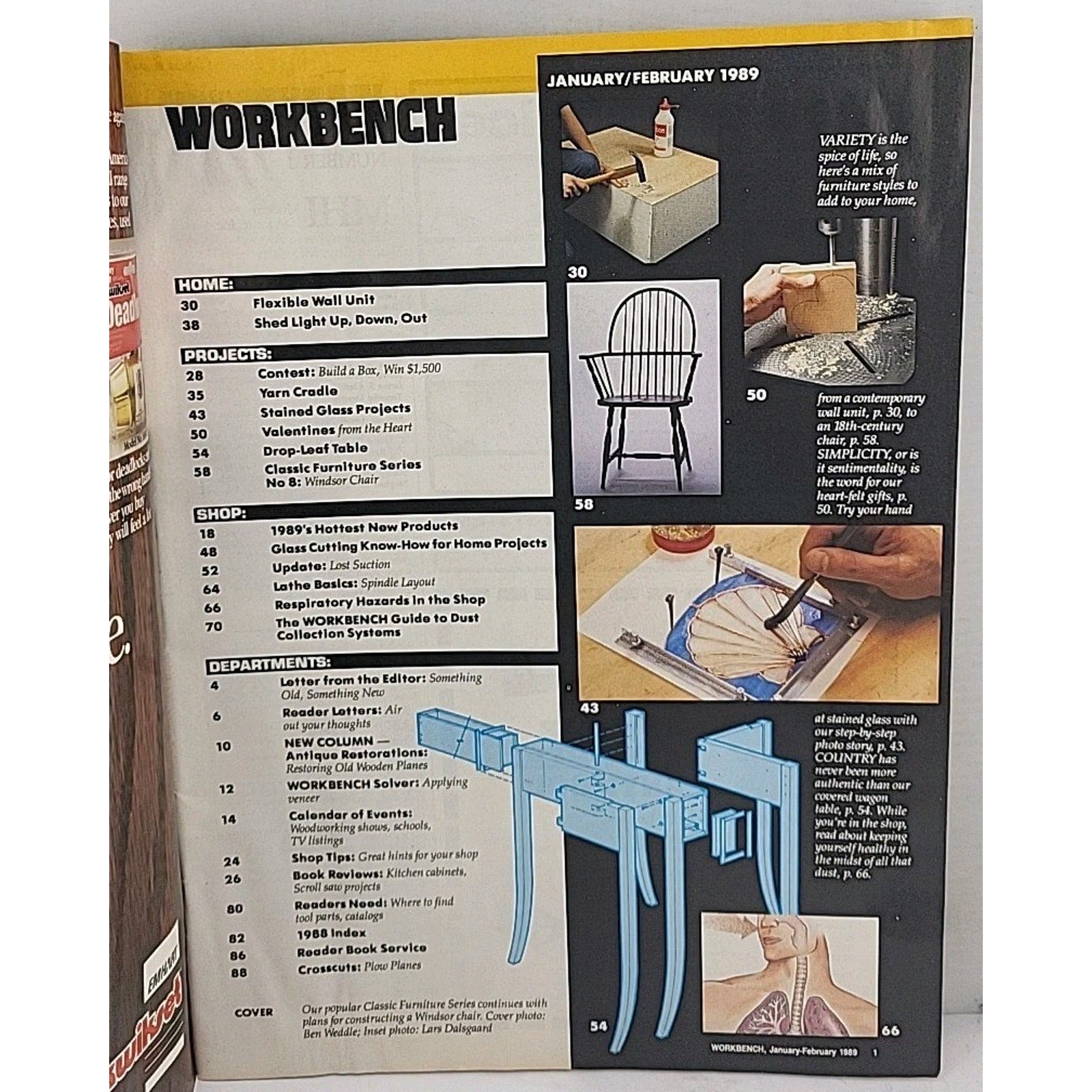 Workbench The Do-It-Yourself Magazine - February 1989 - Volume 45 Number 1