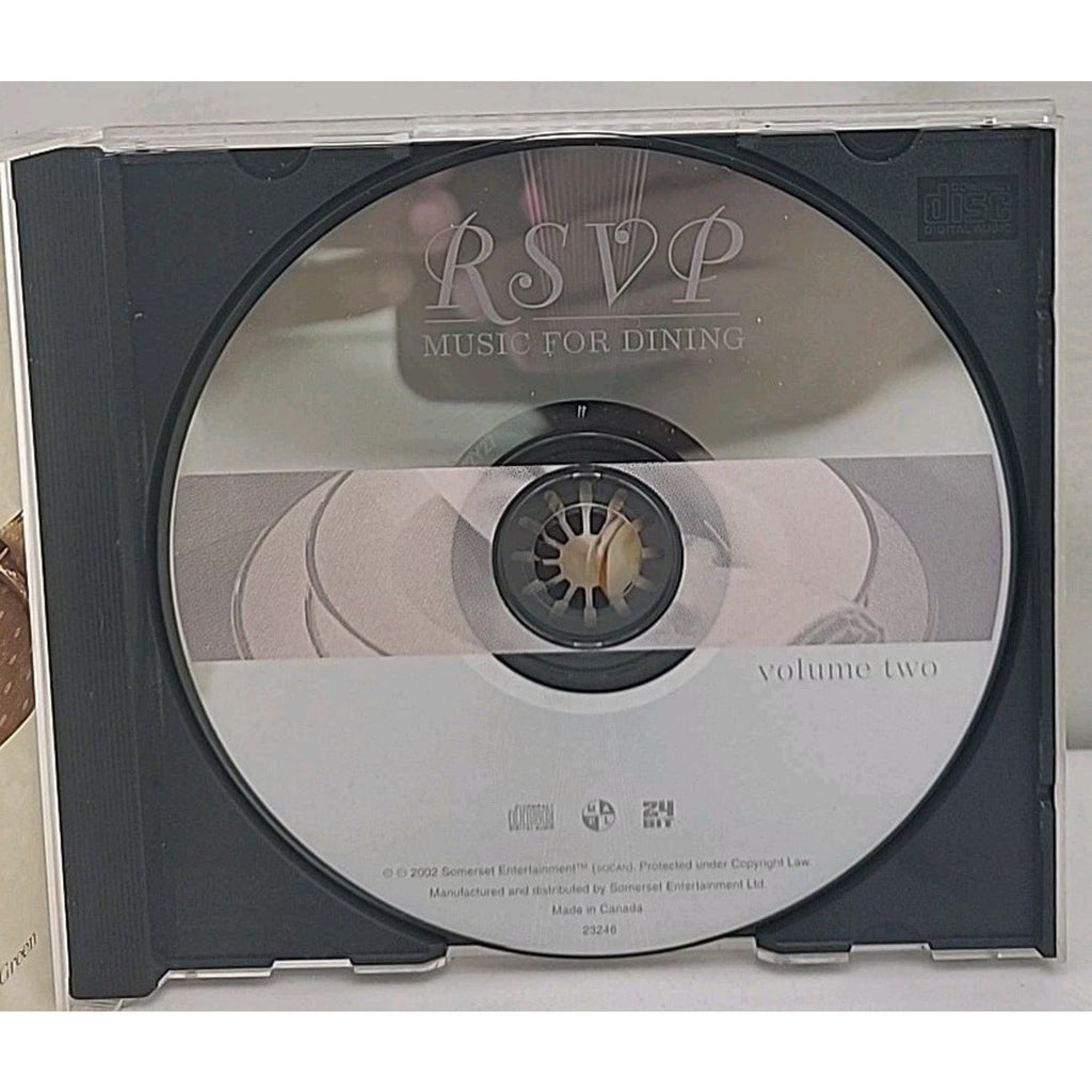 RSVP: Music For Dining Volume One - Music CD - Somerset