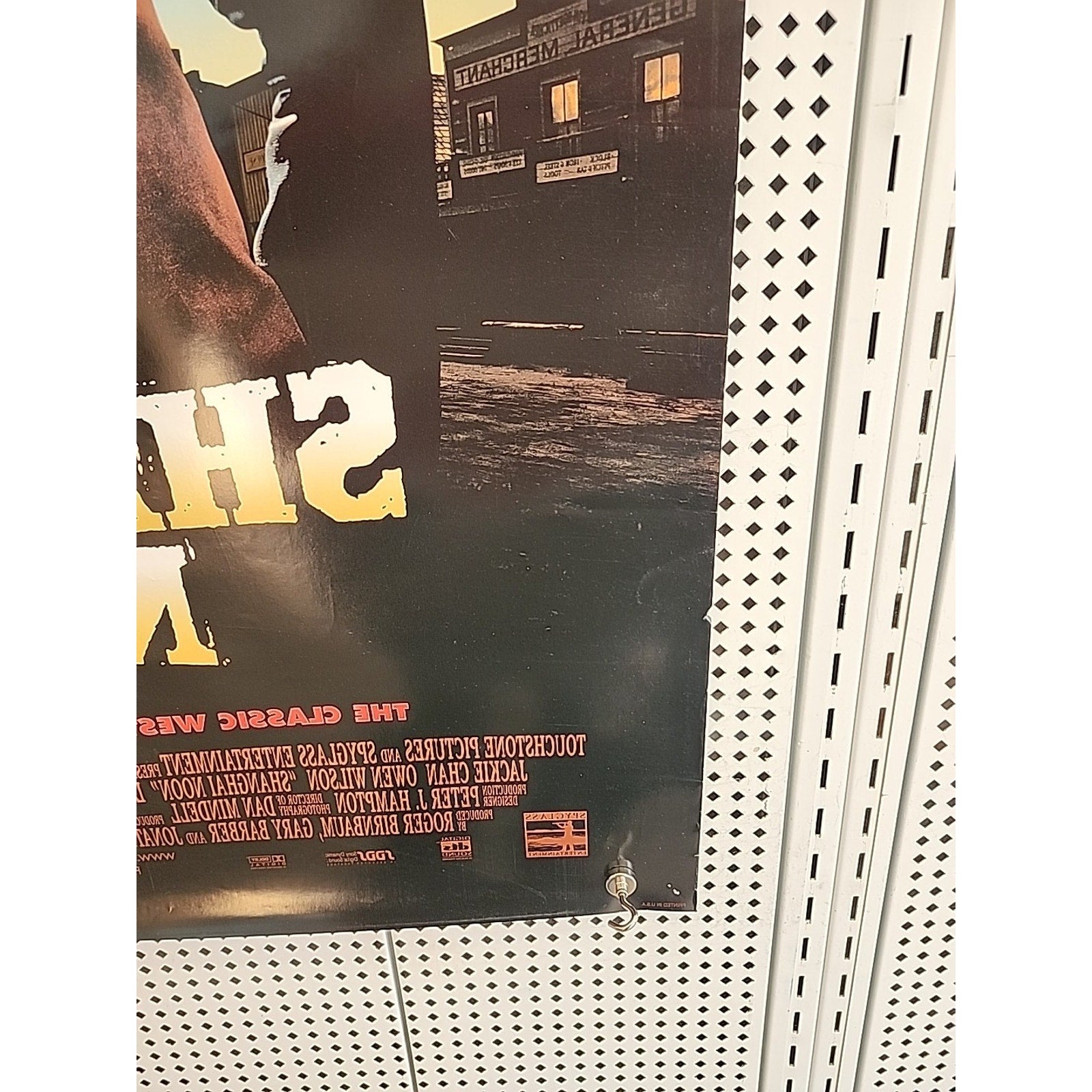 Shanghai Noon Movie Poster - Jackie Chan - 40 x 26 - Rolled