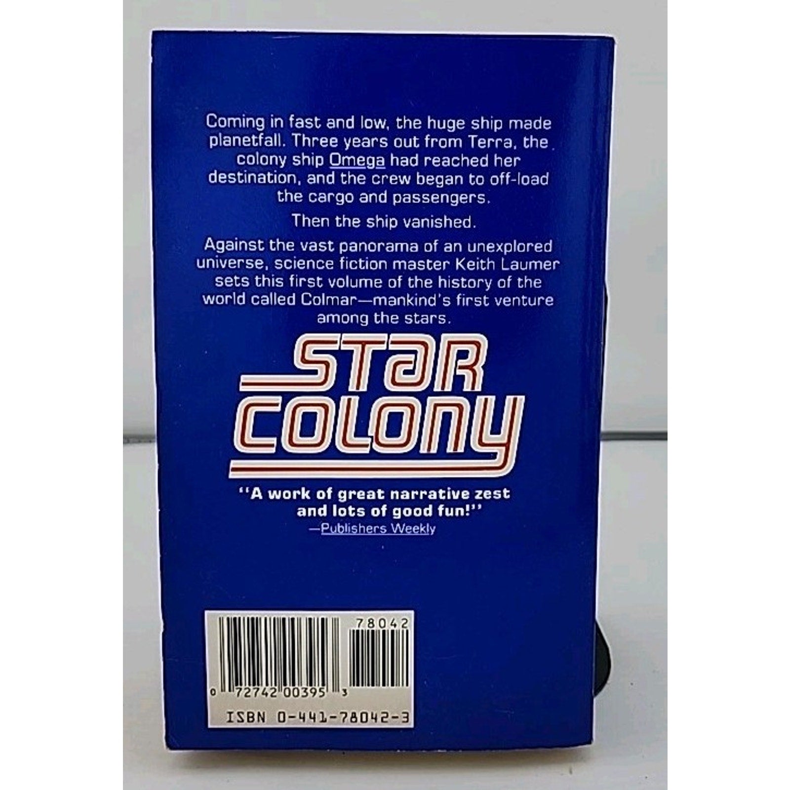 Star Colony by Keith Laumer (1983, Mass Market)