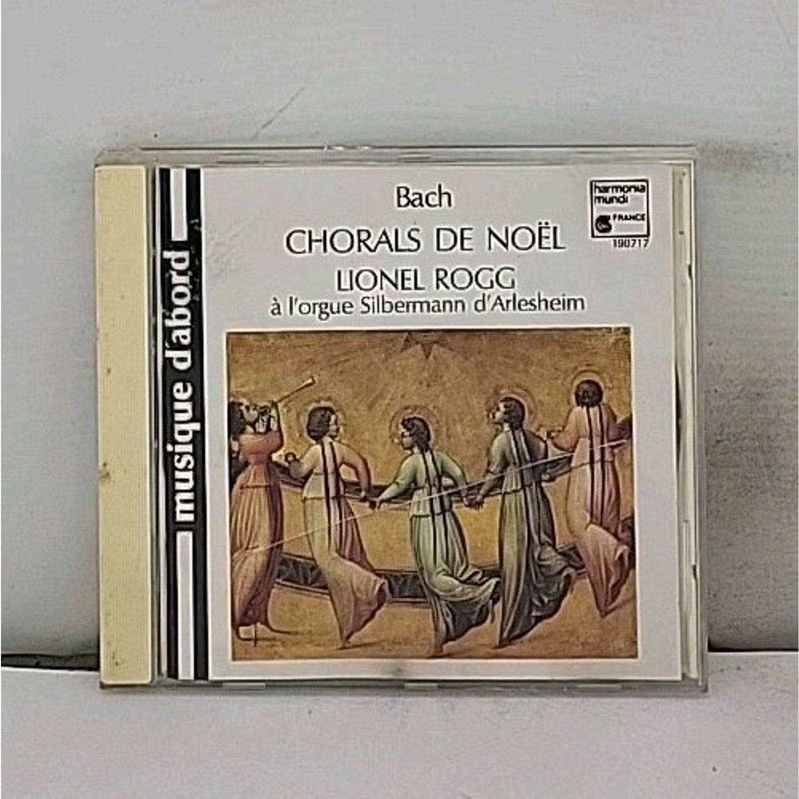Johann Sebastian Bach Chorals De Noël Lionel Rogg Harmonia Mundi CD