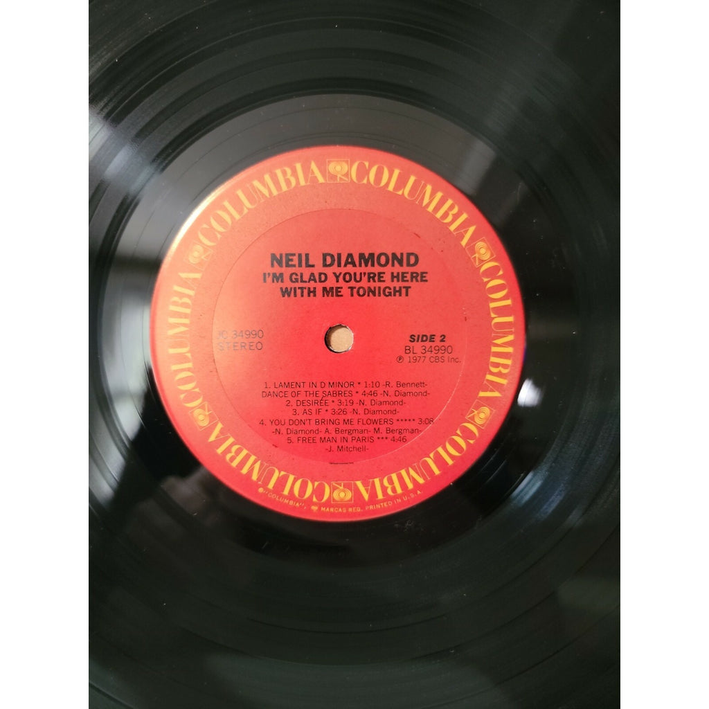Neil Diamond – I'm Glad You're Here With Me Tonight (Vinyl)