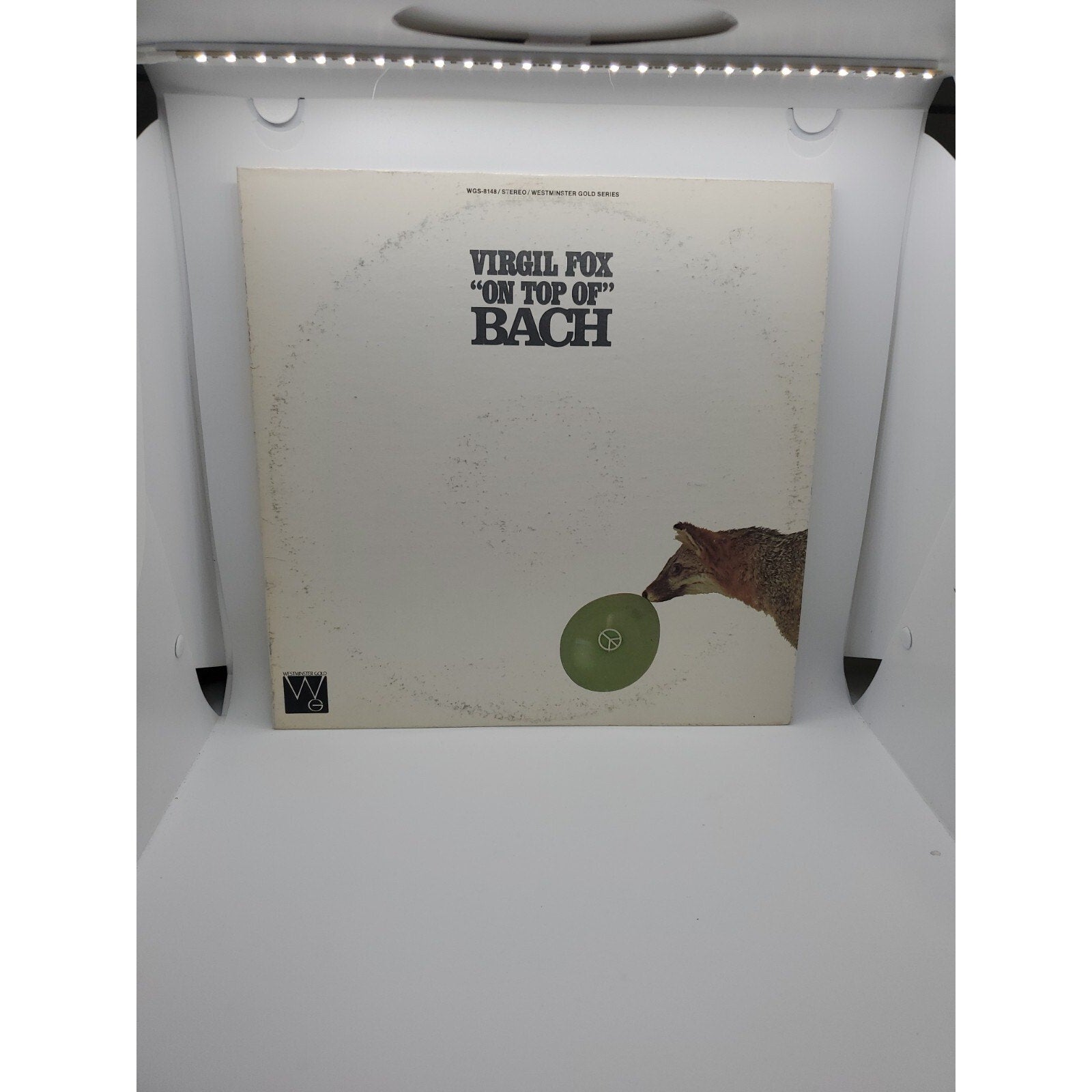 Virgil Fox "On Top Of" Bach Westminster (Record)