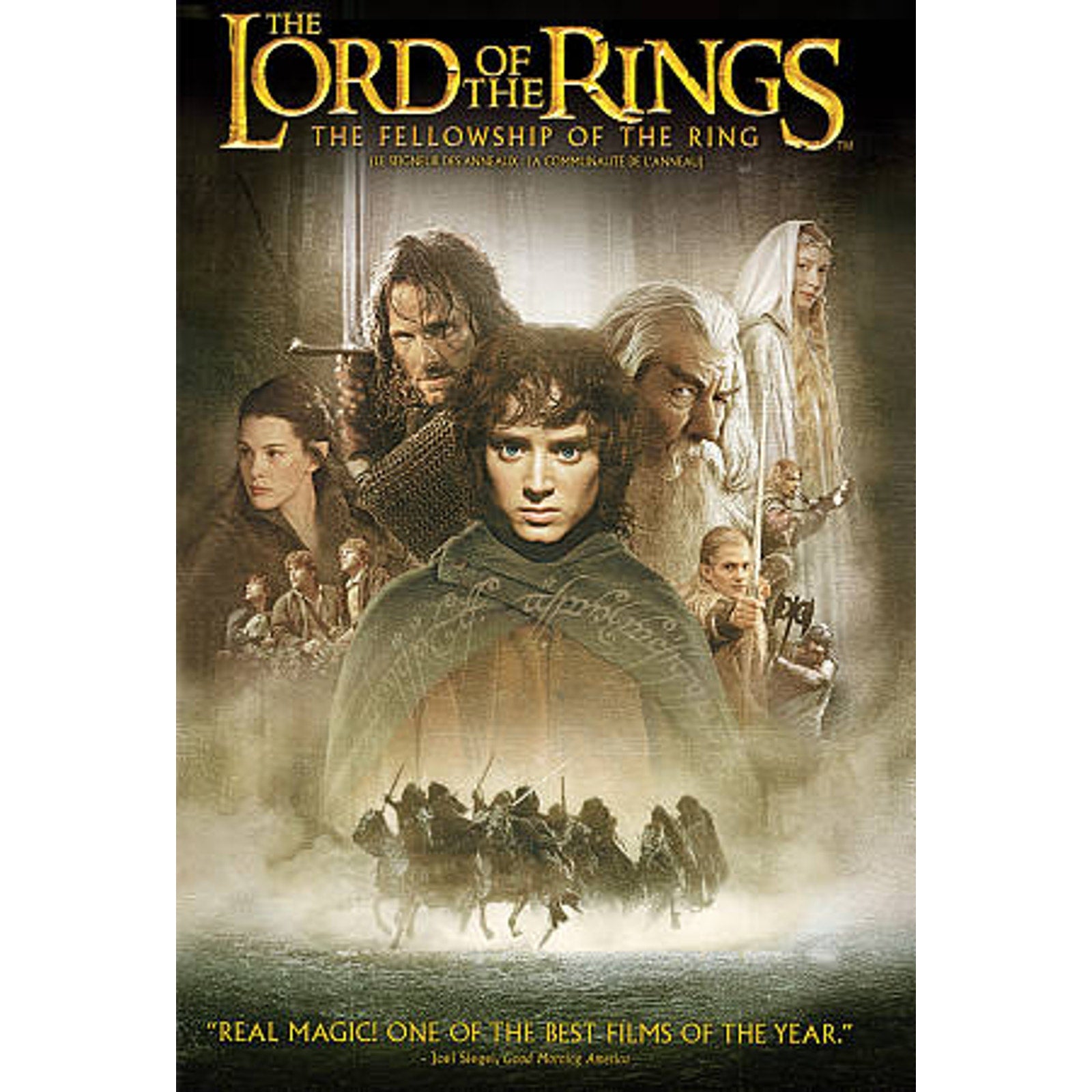 The Lord of the Rings: The Fellowship of the Ring (DVD, 2012, Canadian)
