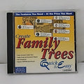 Create Family Trees Quick & Easy (PC, 1998, Windows 98/95/NT)