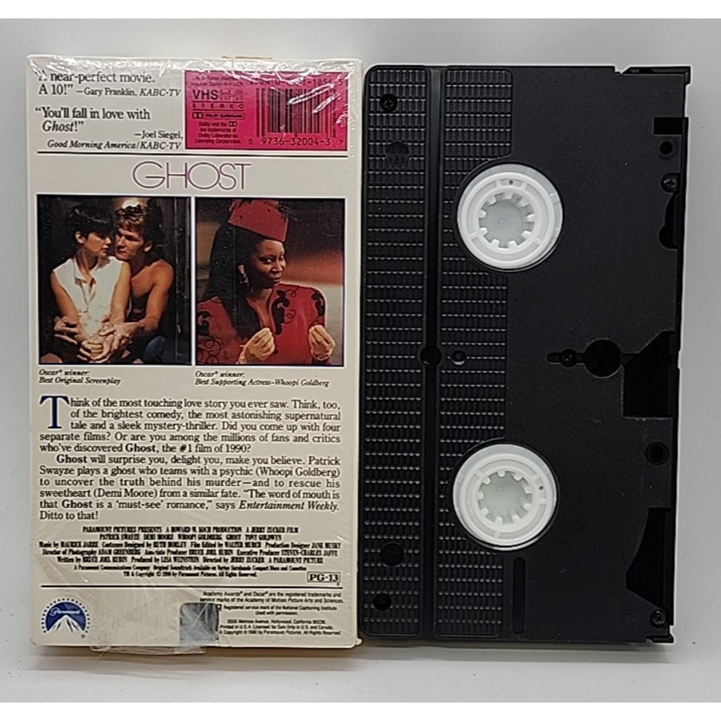 Ghost (VHS, 1991) Pink Barcode