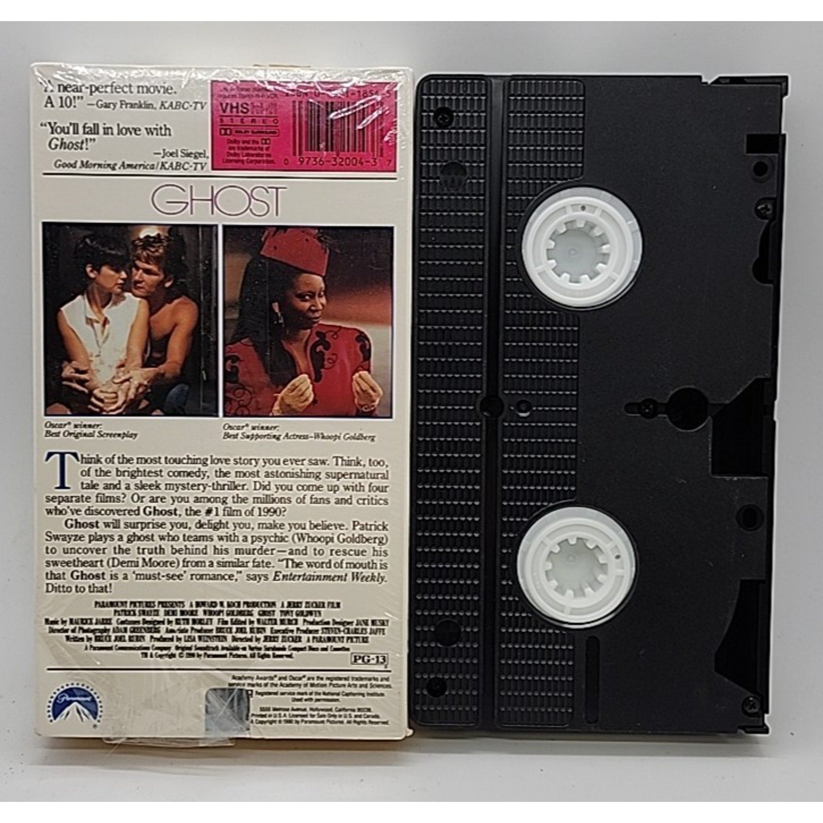 Ghost (VHS, 1991) Pink Barcode