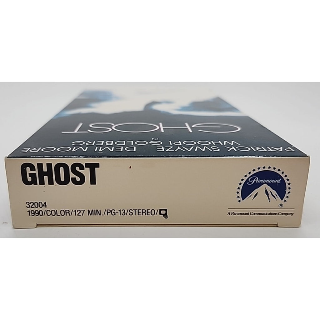 Ghost (VHS, 1990) White Barcode