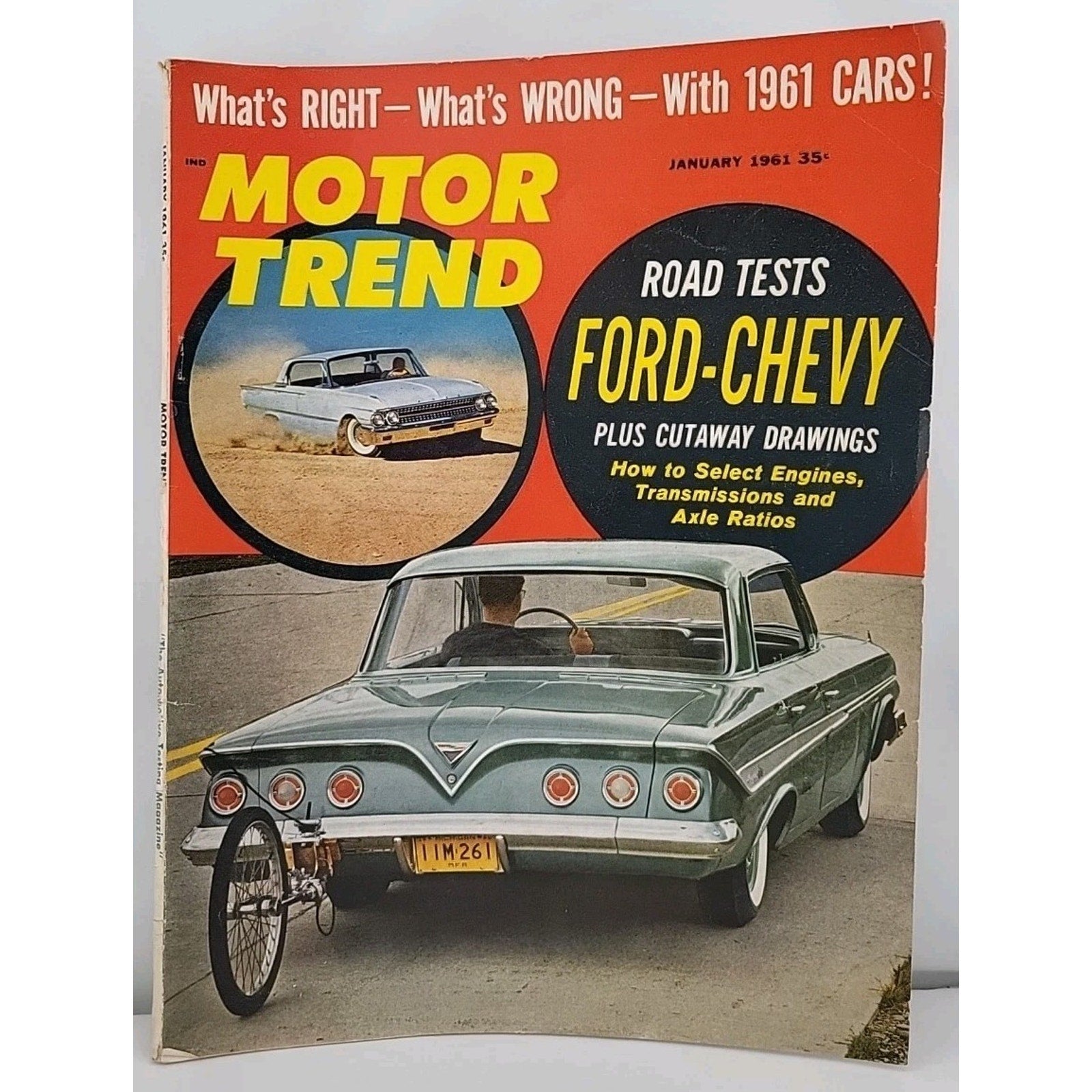 Motor Trend Magazine January 1961