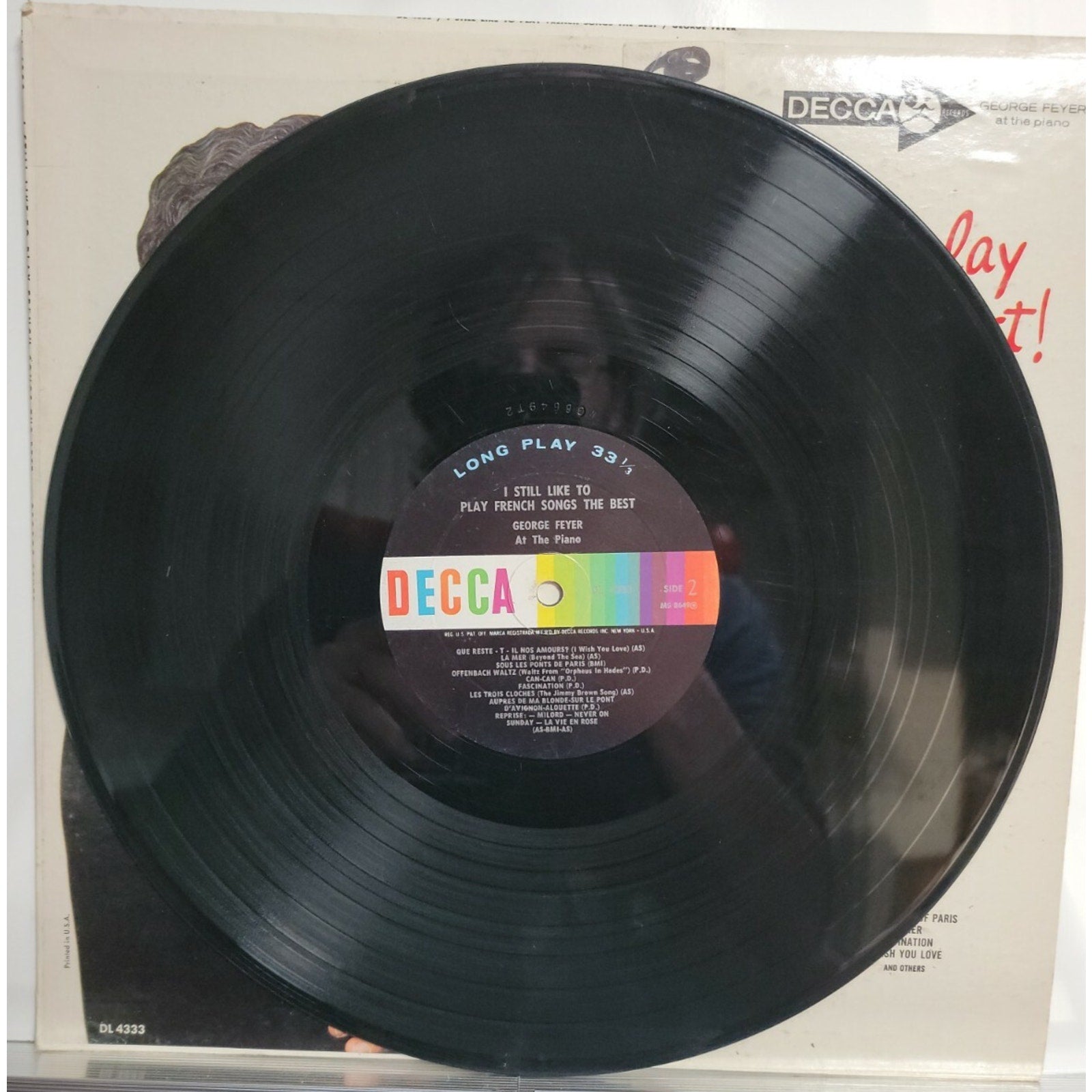 George Feyer – I Still Like To Play French Songs Best (Vinyl)