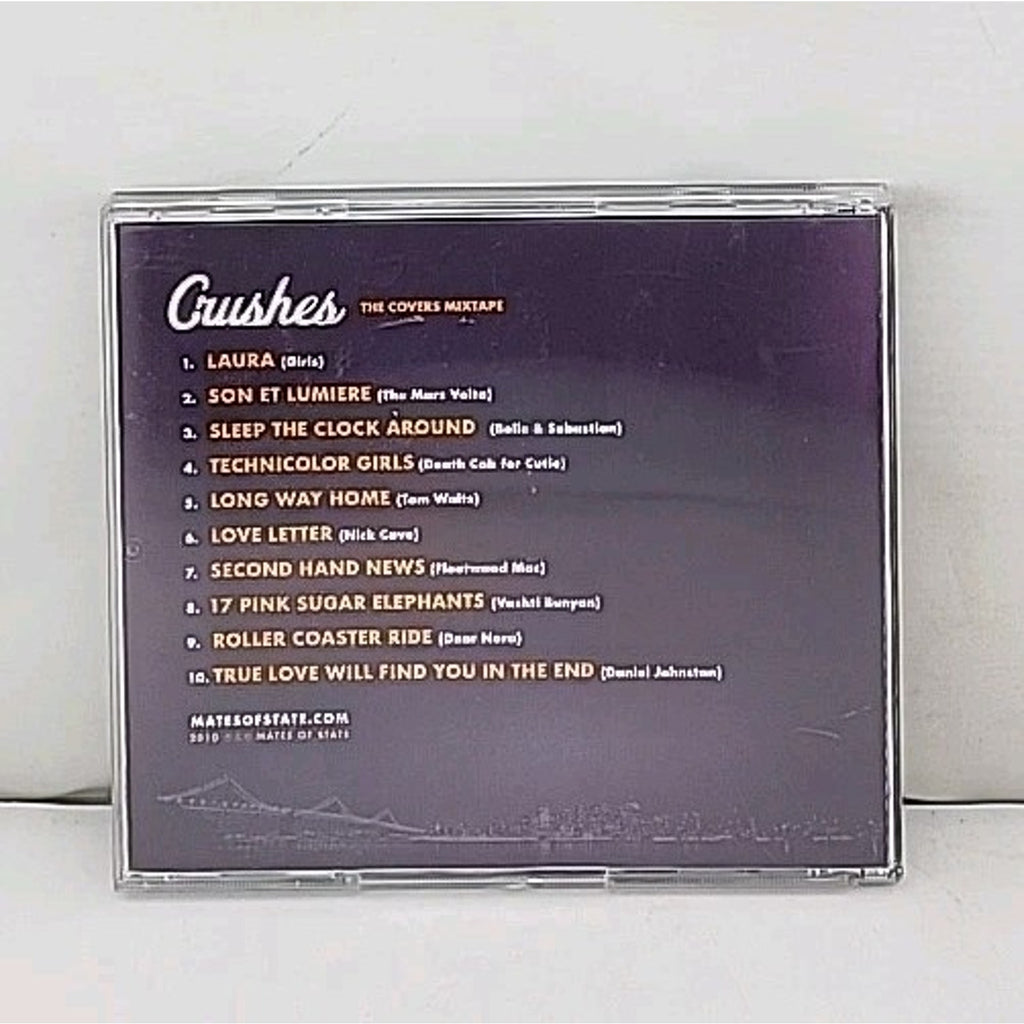 Crushes The Covers Mixtape: Mates of State, Kori Gardner, Jason Hammel (CD 2010)