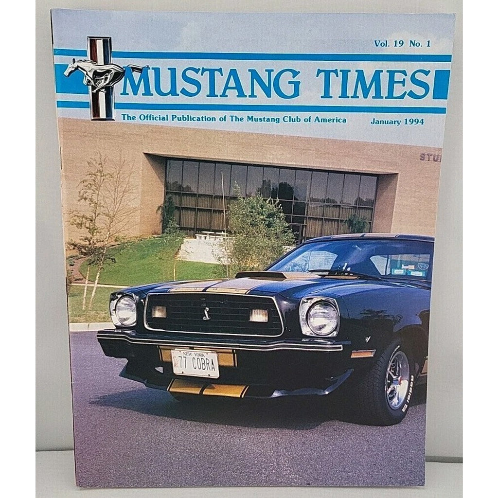 Mustang Times Volume 19 No 1 January 1994