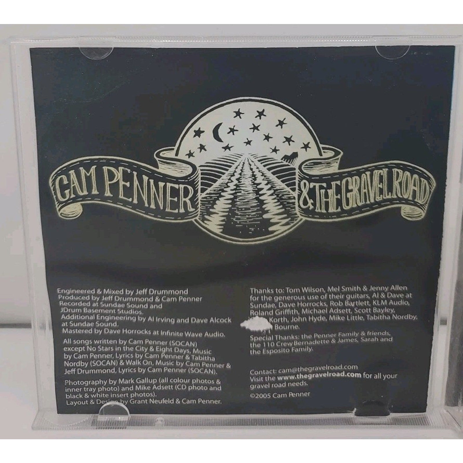 Cam Penner & The Gravel Road - Felt Like A Sunday Night - CD