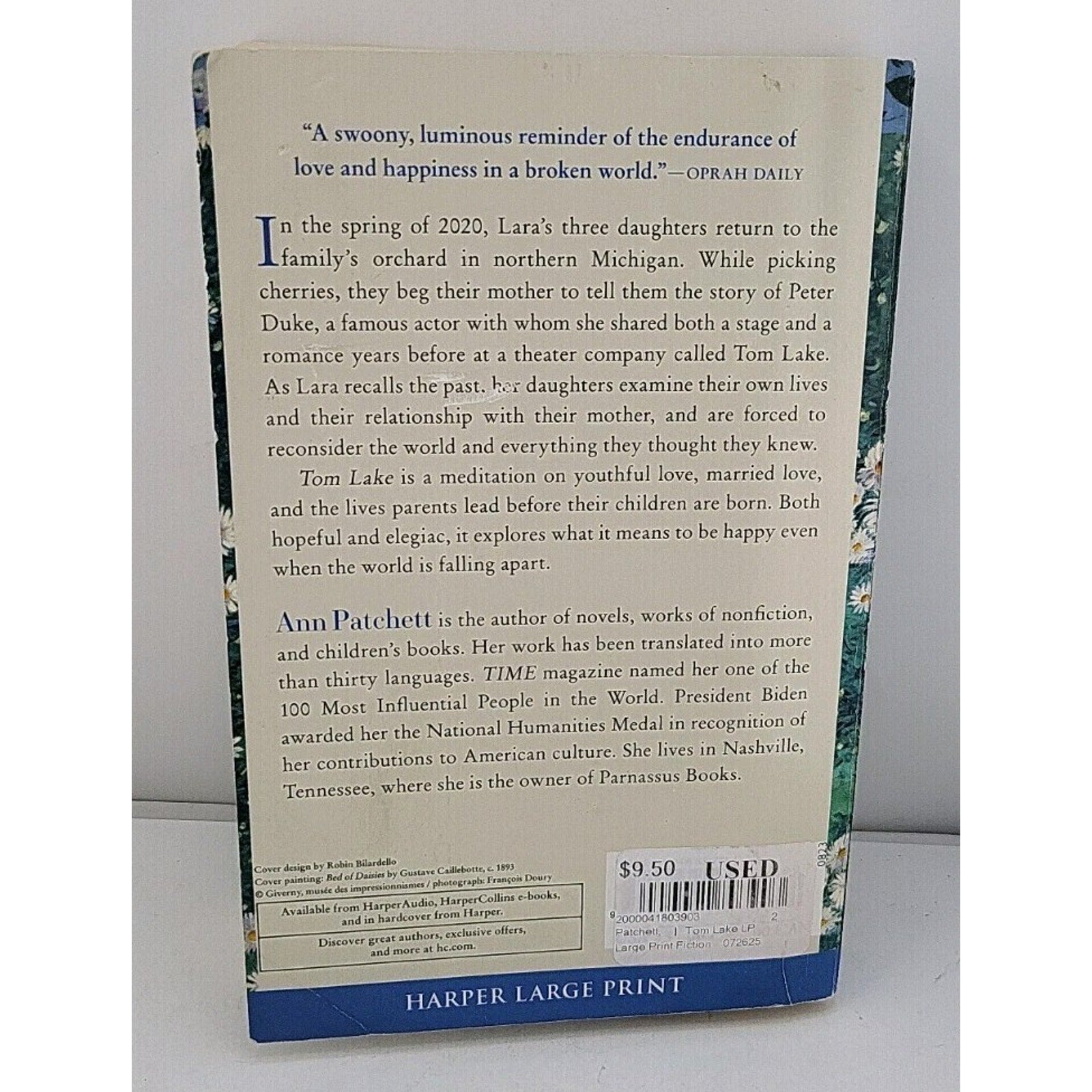 Tom Lake: A Novel - Paperback By Patchett, Ann