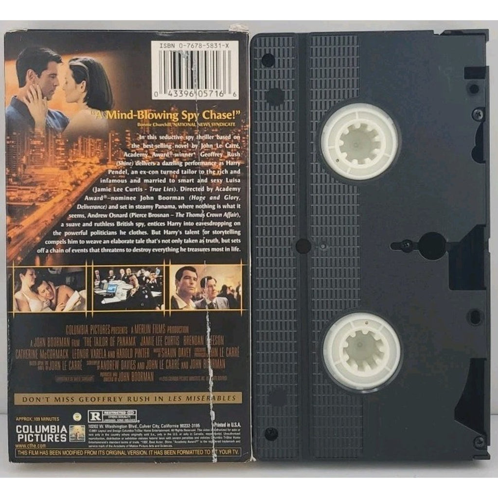 The Tailor of Panama (VHS, 2001)