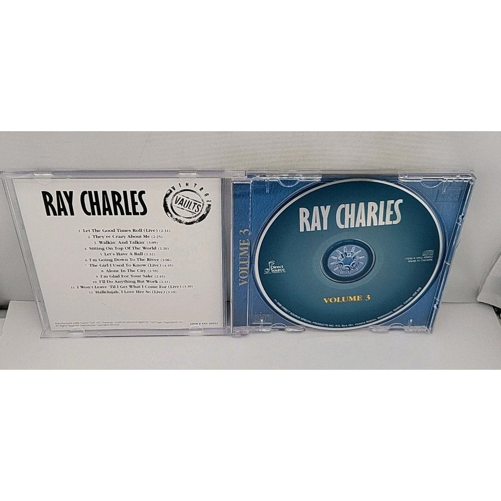 Vaults Volume 3 by Ray Charles (CD)