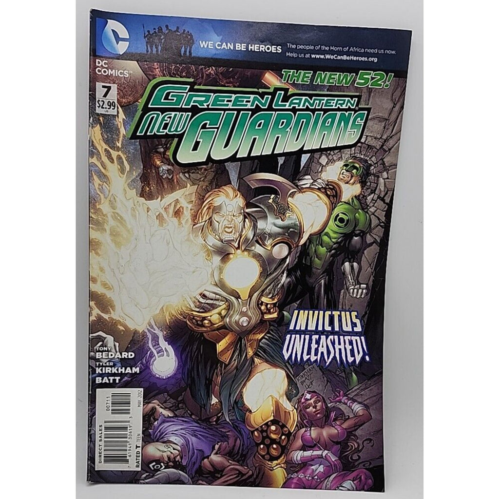 Green Lantern: New Guardians #7 May 2012 DC Comics