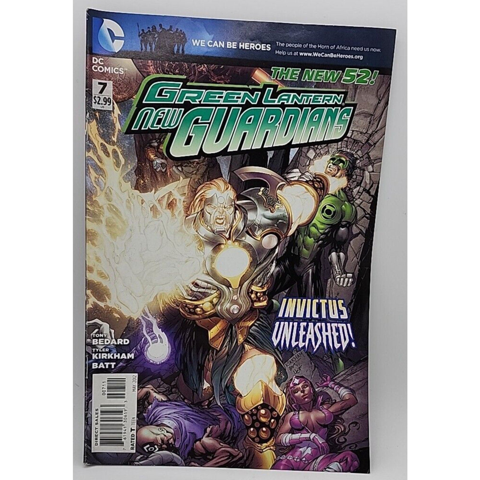Green Lantern: New Guardians #7 May 2012 DC Comics