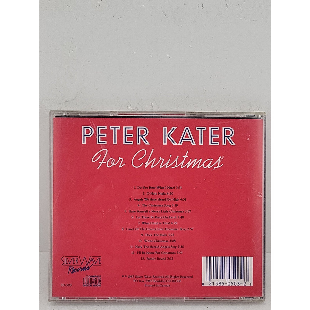 For Christmas by Peter Kater (CD, Oct-1996, Silver Wave)