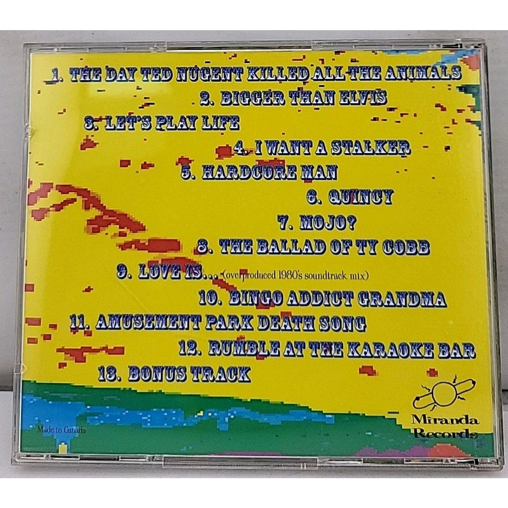Wally Pleasant CD Wally World Album Miranda Records Comedy Folk 90s