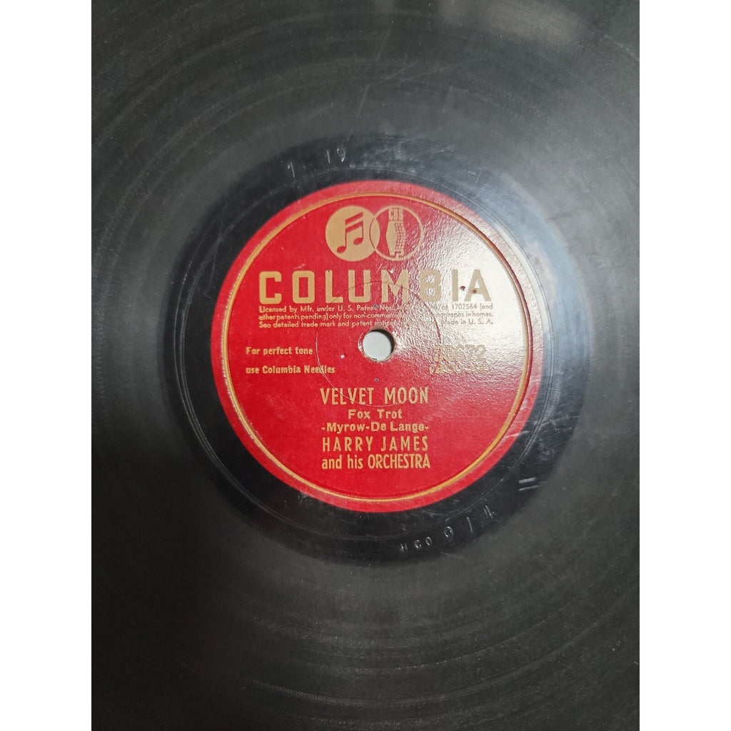 Prince Charming/Velvet Moon Fox Trot Harry James And His Orchestra Record