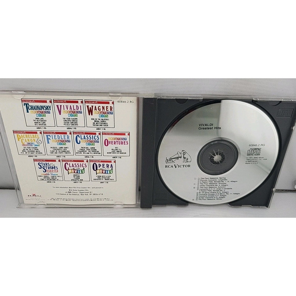 Greatest Hits by Vivaldi / Slatkin / Ormandy / Reiner (CD, 1991)