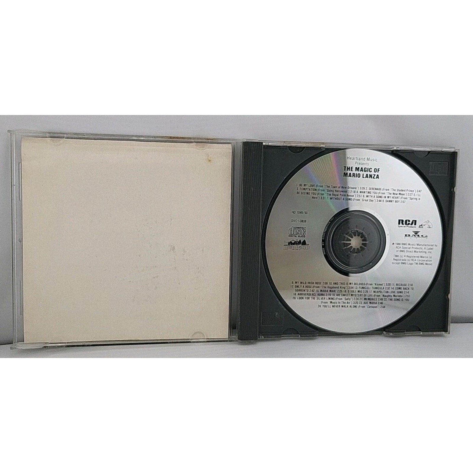 Heartland Music The Magic Of Mario Lanza CD
