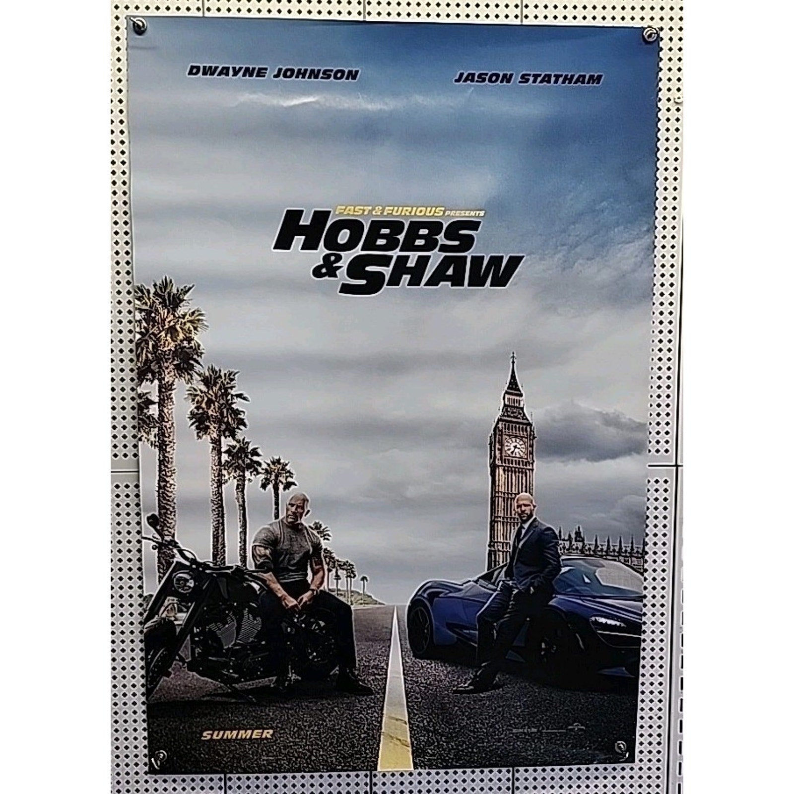 Fast And Furious: Hobbs & Shaw - 2019 - Original 27x40 Movie Poster