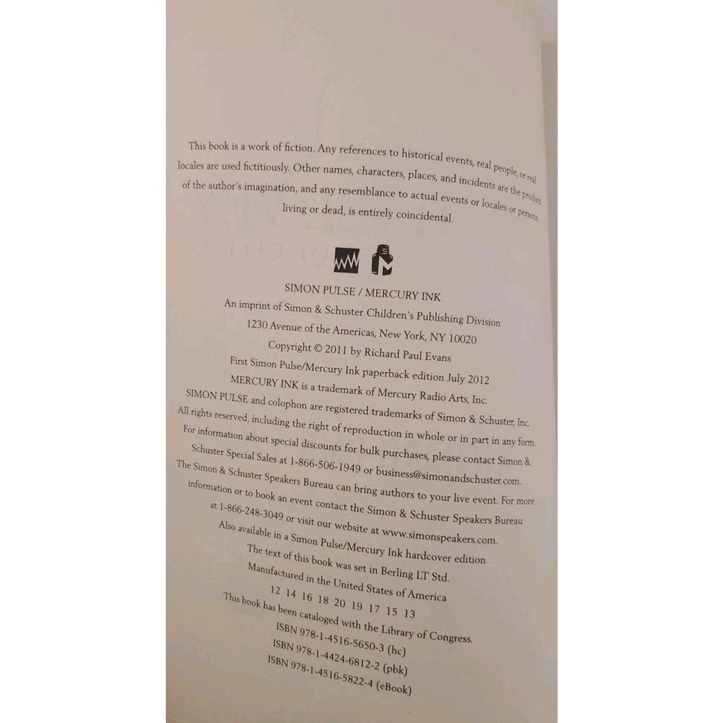 Michael Vey : The Prisoner of Cell 25 by Richard Paul Evans (2012, Paperback)