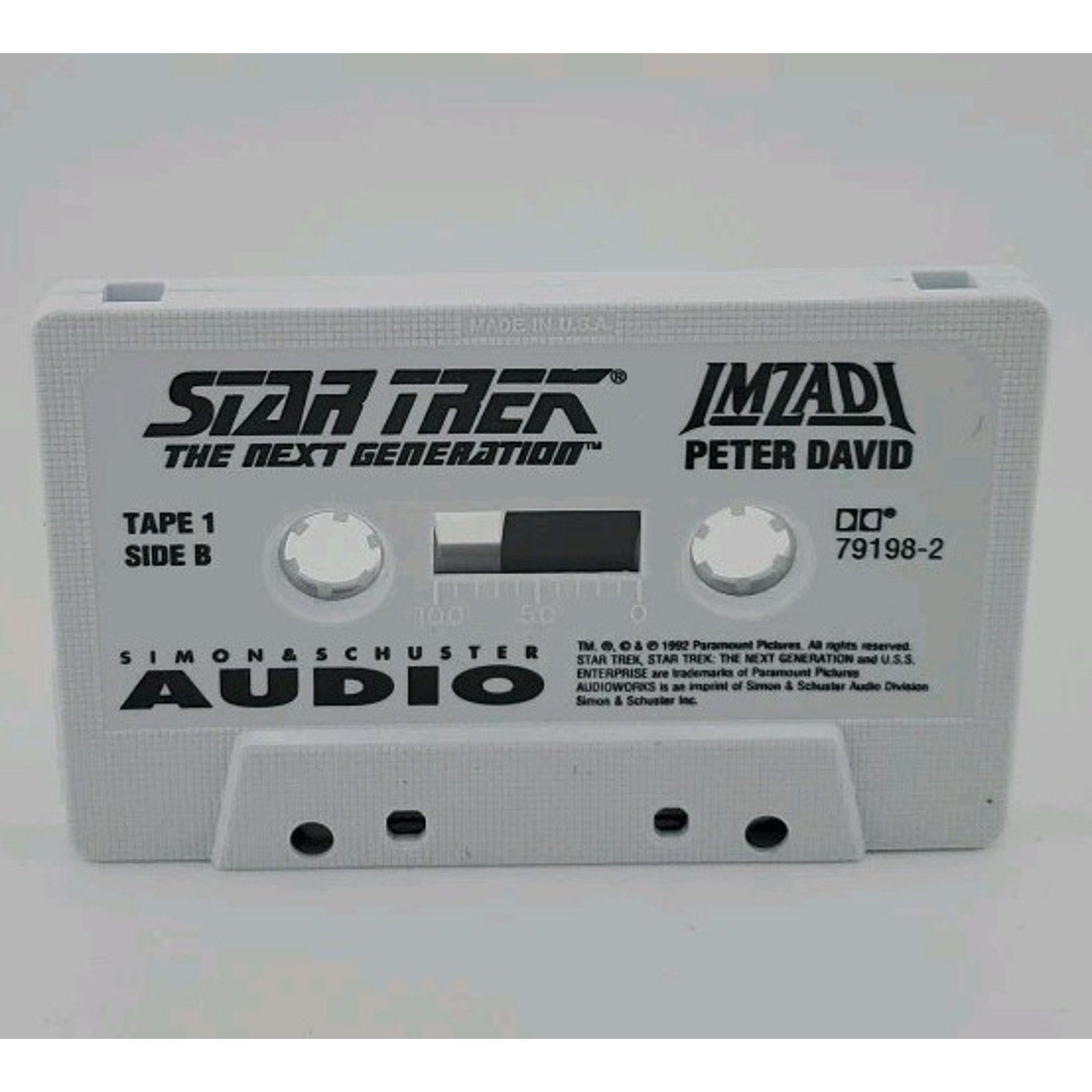 Star Trek The Next Generation Imzadi - 2 Cassettes - 1992 -