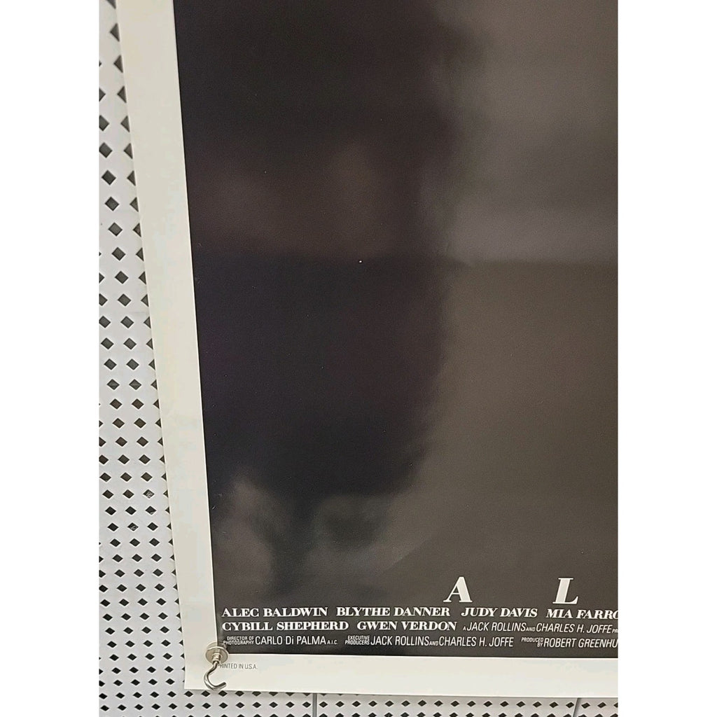 1990 Original DS Movie Poster Alice 41x27"