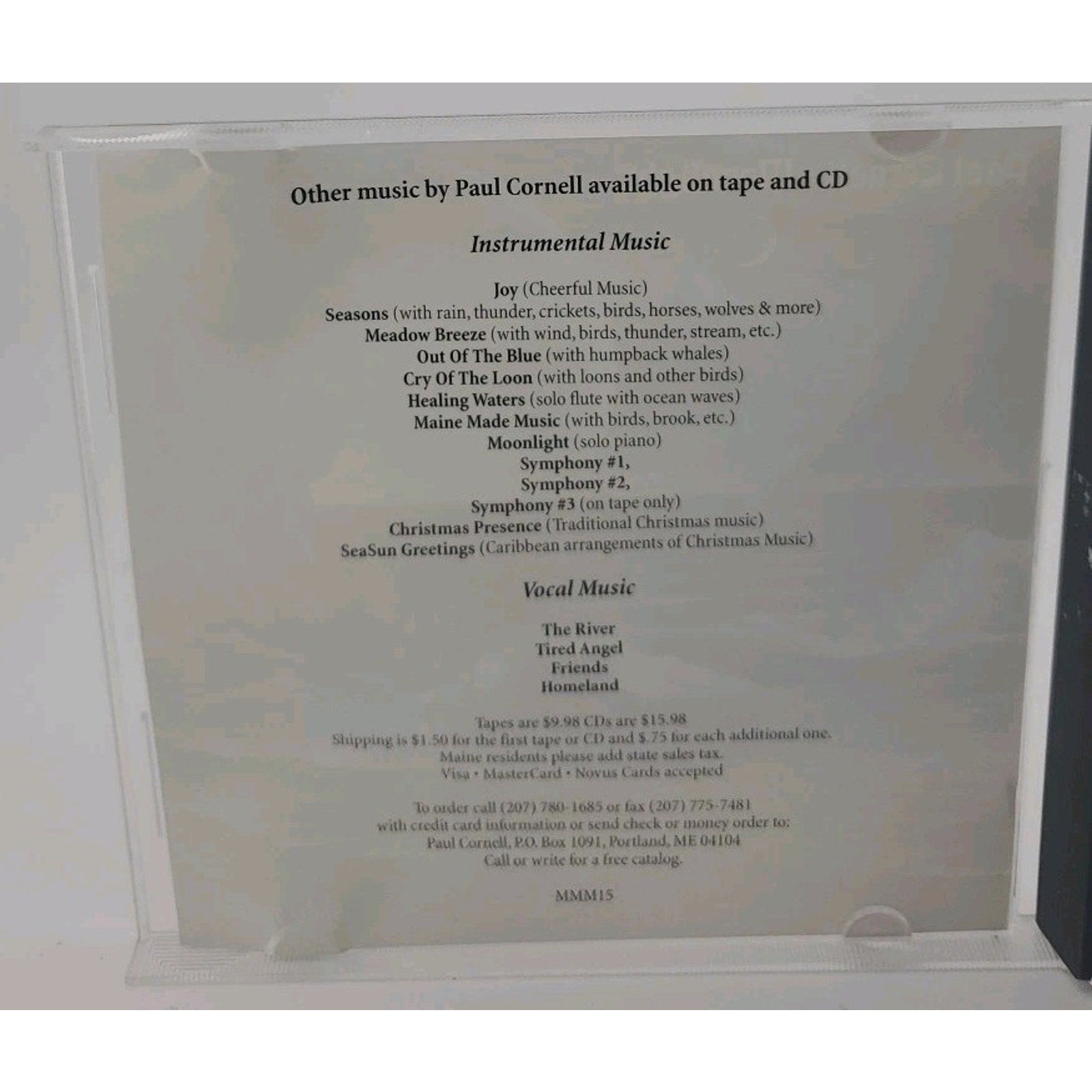 Paul Cornell Moonlight (CD)