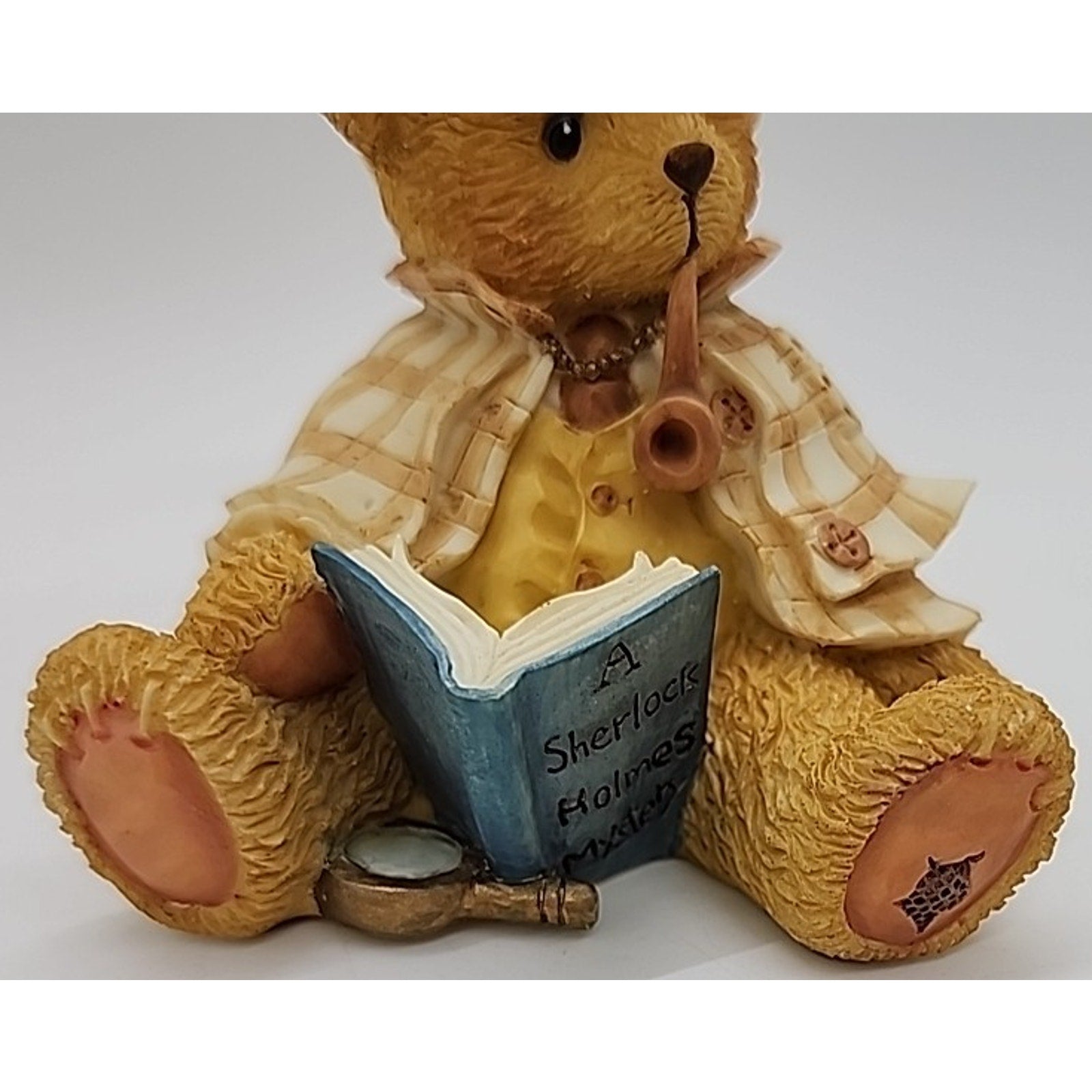 1995 Cherished Teddies Sherlock Good Friends Are Hard To Find #163481 Figurine