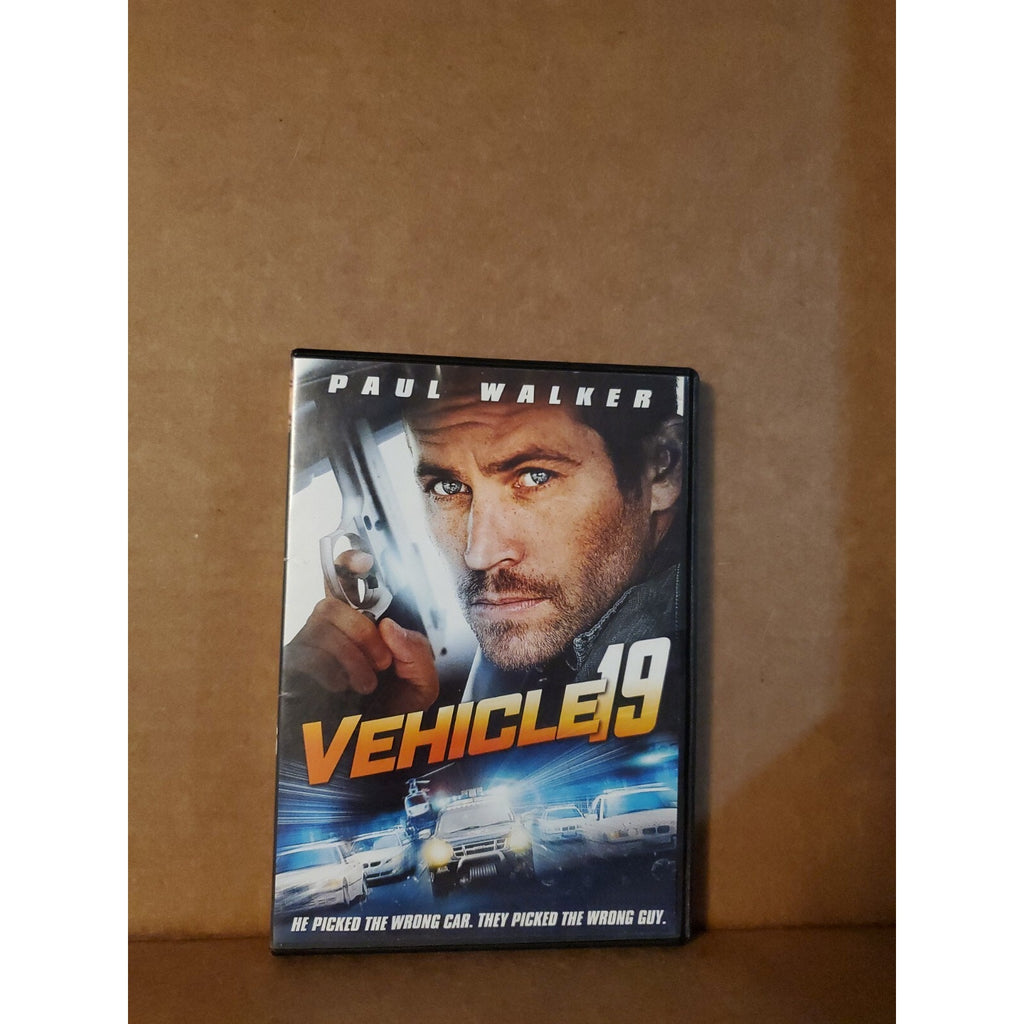 Vehicle 19 DVD Paul Walker
