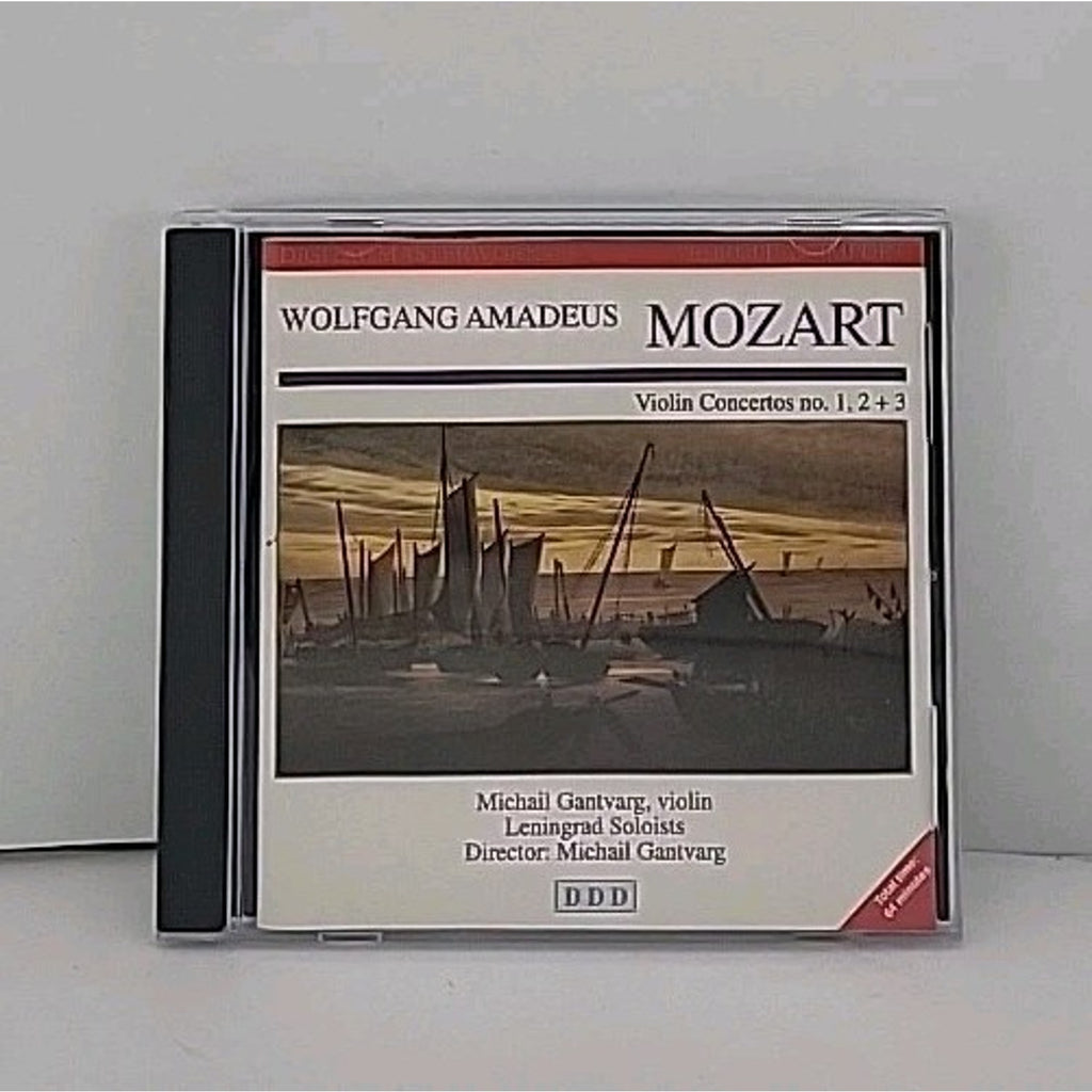 Mozart: Violin Concertos no. 1, 2 + 3 / Michail Gantvarg by Michail Gantvarg (CD