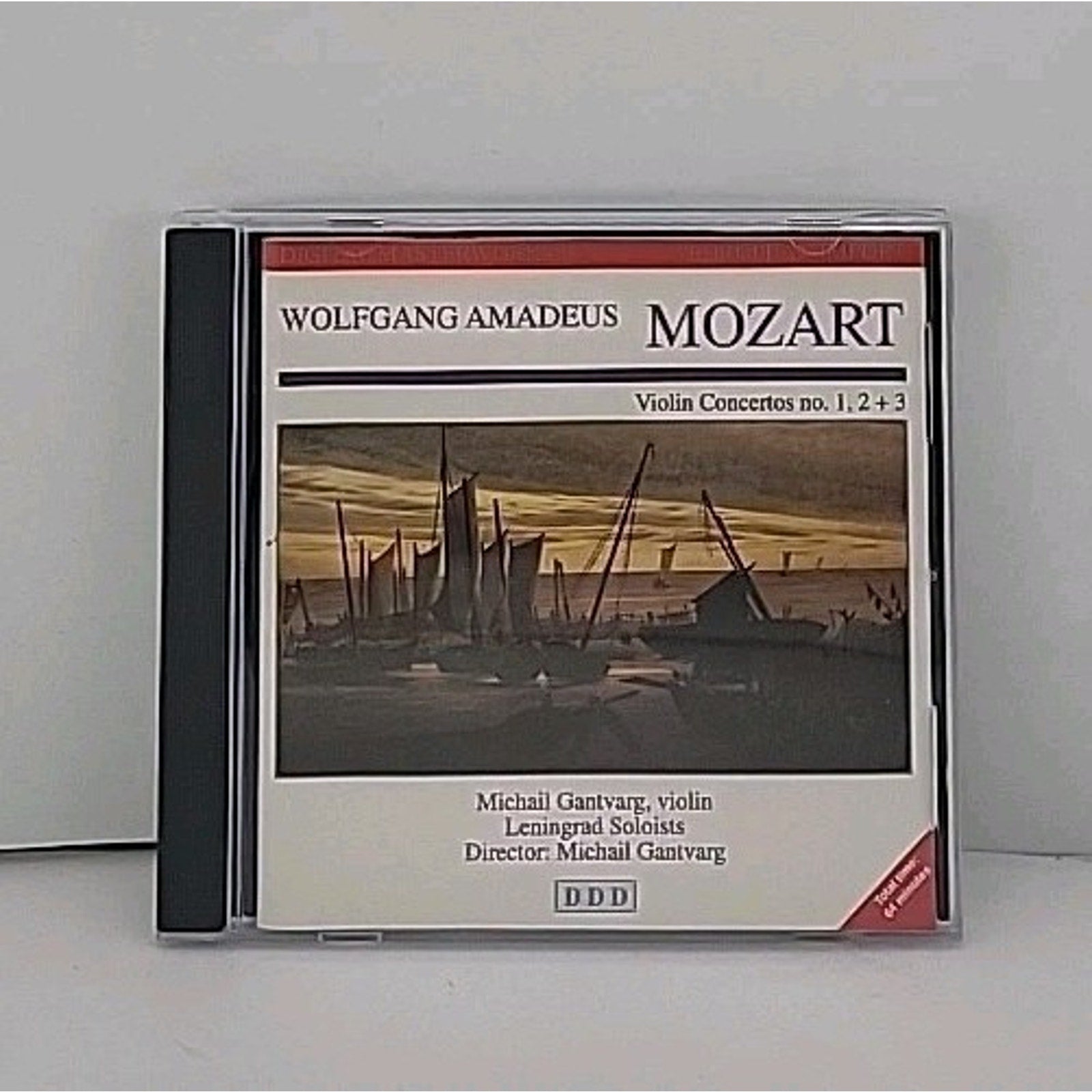 Mozart: Violin Concertos no. 1, 2 + 3 / Michail Gantvarg by Michail Gantvarg (CD