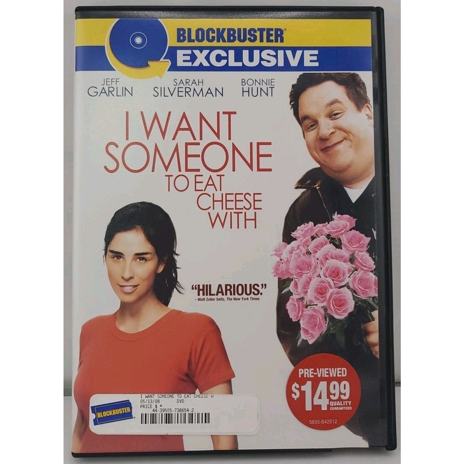 I Want Someone To Eat Cheese With (DVD Blockbuster Exclusive)