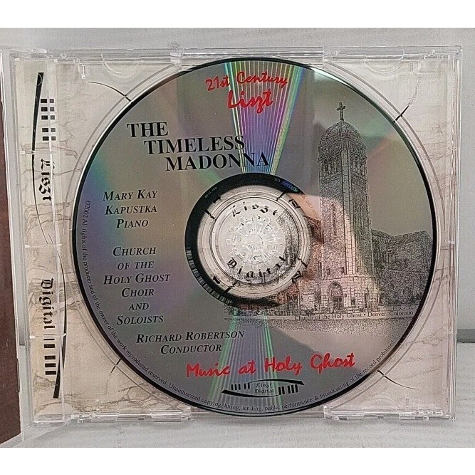 Timeless Madonna by Church of the Holy Ghost Choir (CD, 2004)