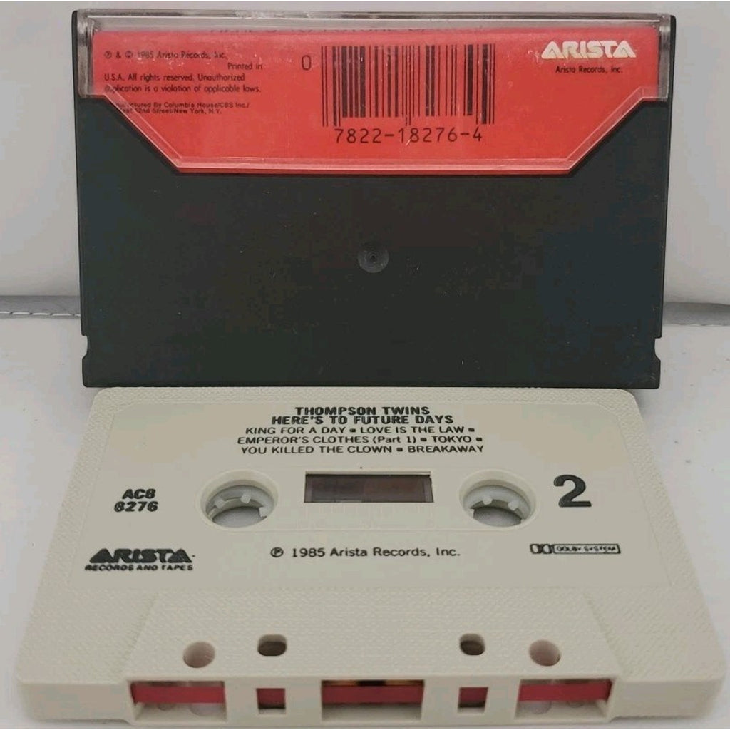 Thompson Twins "Here’s to Future Days" 1985 Cassette